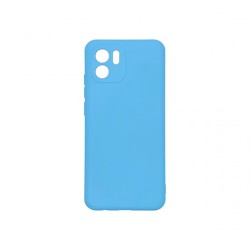 Funda de Silicona con Marco de Cámara para Xiaomi Redmi A1 Azul